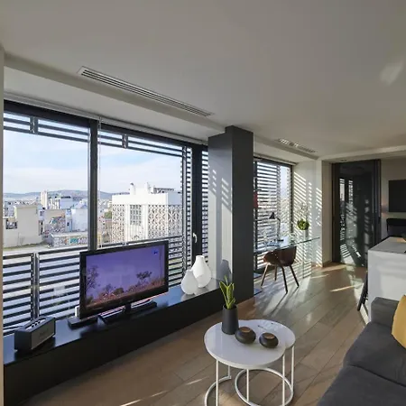 Ma Maison Nο 4, Downtown Loft , Short Walk To Acropolis, Ultra High Speed Internet 500 Mbps, Parking Upon Request, 1' From Metro Station דירה