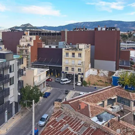 Ma Maison Nο 4, Downtown Loft , Short Walk To Acropolis, Ultra High Speed Internet 500 Mbps, Parking Upon Request, 1' From Metro Station דירה אתונה